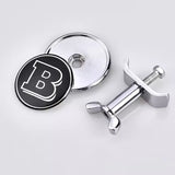 38mm Mercedes Benz Brabus Car Front Bonnet Hood Emblem Badge Cover