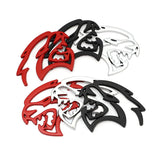 Dodge HellCat Metal Car Rear Sicker Body Side Emblem Decal