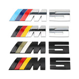BMW M5 Metal Car Rear Sticker Decal