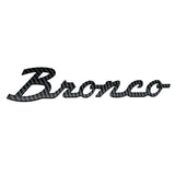 Ford Bronco Logo ABS Car Rear Sticker Auto Body Emblem Badge Decal