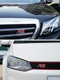 Ford RS Logo Metal Car Front Grille Emblem Auto Rear Trunk Badge Sticker
