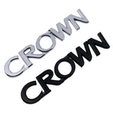 ABS Car Sticker Trunk Rear 3D Royalsaloon Emblem Badge for Crown Carmy Avalon Prius Corolla Yaris Styling Accessories