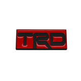 Metal Car Trunk Badge Rear Sticker for TRD Logo Corolla Rav4 Prius Camry Land Cruiser Highlander Yaris Auris Emblem Decal