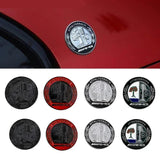 Metal Car Sticker Apple Tree Badge Decal C-pillar Side Logo for Mercedes Benz A C S E Class A35 C300 W212 W205 W204