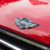 Car Exterior Front Rear Trunk Logo Badge Moulding Sticker Decorative Cover for Mini Cooper