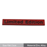 Audi Limited Edition Logo Metal Car Rear Sticker Trunk Emblem Badge Decal