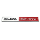 Ford 5.0L COYOTE Logo Metal Car Rear Sticker Auto Body Emblem Badge Decal