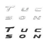 Hyundai Tucson Letter ABS Car Rear Sticker Decal Auto Front Hood Emblem Badge