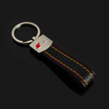 Audi RS Sline PU Leather Car Keychain
