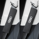 2pcs Audi Car Safety Belt Cover Shoulder Protective Pads