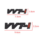 Car Rear Emblem Sticker for Toyota VVT-i Corolla Yaris Rav4 Chr Camry Auris Harrier Avensis Reiz Auto Decal Exterior Accessories