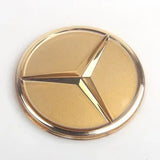 52/57mm Car Steering Wheel Center Emblem Sticker for Mercedes Benz W203 W204 W205 W211 W212 C200 E300