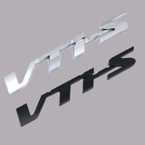 ABS Car Trunk Badge Sticker VTI-S Logo for Honda Accord Odyssey CRV Jazz Pilot Civic City Crosstour HRV Auto Whole Body Decal