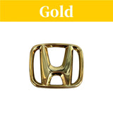 Car Front Grille Rear Trunk Emblem Badge Steering Wheel Sticker for Honda