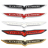 Jeep Trail Hawk Metal Car Rear Sticker Body Side Emblem Decal