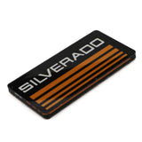 Chevrolet Silverado Metal Car Rear Sticker Auto Body Side Emblem Badge