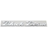 Mercedes Benz Black Bison Logo Metal Car Rear Sticker