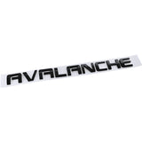 Chevrolet AVALANCHE Letter Logo ABS Car Rear Sticker Trunk Emblem Badge Decal