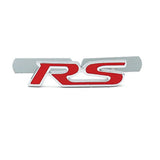 Car Front Grille Decal Trunk Body Side Sticker RS Logo for Honda Accord FIT Odyssey Jazz Jade Pilot City Decor Accessories