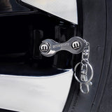 4pcs/set Chrysler Mopar Logo Car Air Valve Stem Cap Auto Tyre Valve Covers with Wrench