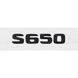 Mercedes Benz S500 S550 S600 S650 S300L S320L S500L S600L ABS Car Rear Sticker Decal