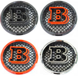 185mm Mercedes Benz Brabus ABS Car Front Grille Emblem Badge
