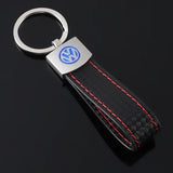 Volkswagen VW Carbon Fiber Car Keychain Pendant Key Chain Holder