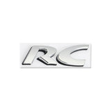 Peugeot RC Logo Metal Car Trunk Sticker Emblem Badge Decal
