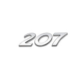 Peugeot 206 207 208 301 307 308 2008 3008 4008 5008 ABS Car Rear Sticker Trunk Letter Emblem Badge Decal