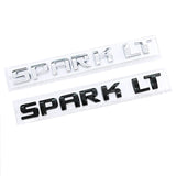 Chevrolet SPARK LT Logo ABS Car Rear Sticker Decal Auto Trunk Emblem Badge