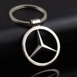 Mercedes Benz Car Logo Metal Keychain Keyring