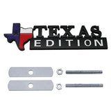 Jeep Texas Edition Lone Star Metal/ABS Car Front Grille Emblem Badge Auto Body Fender Side Sticker