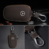 Mercedes Benz Cowhide Car Key Bag Key Case Cover