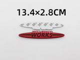3D Car Rear Sticker Side Fender Emblem Accessories for Mini Cooper S John Cooper Works Logo R50 R52 R53 R55 R56 F54 F55 F56 F60