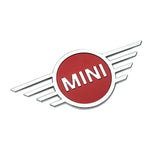 ABS Car Styling Auto Front Emblem Decal Rear Trunk Badge Sticker Accessories for Mini Cooper