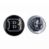 57mm Mercedes Benz Brabus ABS Car Hood Front Bonnet Badge Emblem