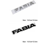 Skoda RAPID SUPERB OCTAVIA KAROQ KODIAQ KAMIQ Fabia 4x4 YETI Metal Car Rear Sticker Trunk Emblem Badge Decal
