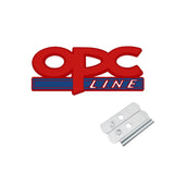 Opel OPC Line Logo Metal Front Grille Emblem Badge Rear Sticker Decal