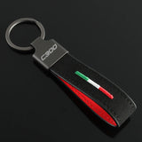 Mercedes Benz C300 Logo Suede Car Keyring Key Chains