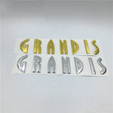 Mitsubishi GRANDIS ABS Car Rear Sticker Emblem Badge Decal
