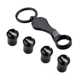 4pcs/set Chrysler Mopar Logo Car Air Valve Stem Caps Auto Tyre Valve Covers with Wrench