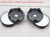 4pcs/set 60mm Subaru ABS Car Wheel Hub Center Caps Covers