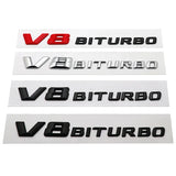 Mercedes Benz V8 BITURBO 2014-2016 ABS Car Rear Sticker