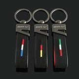 Honda BR-V Logo Suede Car Keychain Pendant Key Chain Holder