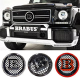 185mm Mercedes Benz Brabus ABS Car Front Grille Emblem Badge