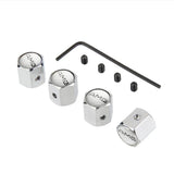 4pcs/set Mercedes Benz AMG Anti-Theft Car Air Valve Stem Cap Auto Tyre Valve Covers