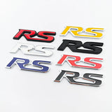 Car Front Grille Decal Trunk Body Side Sticker RS Logo for Honda Accord FIT Odyssey Jazz Jade Pilot City Decor Accessories