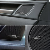 4pcs/set Honda Mugen Typer Metal Car Stereo Sticker Auto Audio Emblem Decal