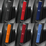2pcs/set Peugeot Suede Car Safety Belt Pads Shoulder Covers
