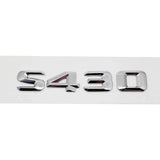 Mercedes Benz S400 S420 S430 S450 S500 S550 S600 S650 Car Rear Sticker Emblem Badge